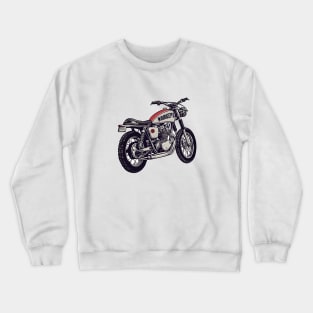 Classic Motorcycle Elegance Crewneck Sweatshirt